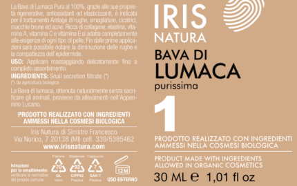 bava di lumaca pura al 100% 30ml