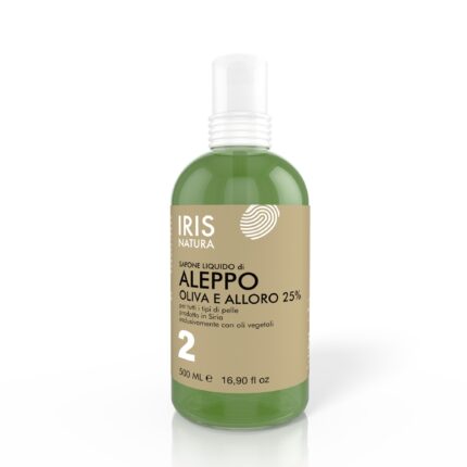 sapone liquido d'aleppo 25%