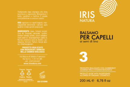 balsamo ai semi di lino