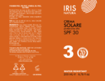 crema solare spf 30+ con aloe vera
