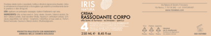 crema corpo rassodante 250ml