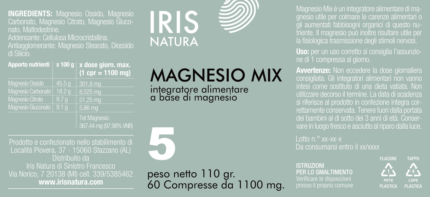 magnesio mix in compresse