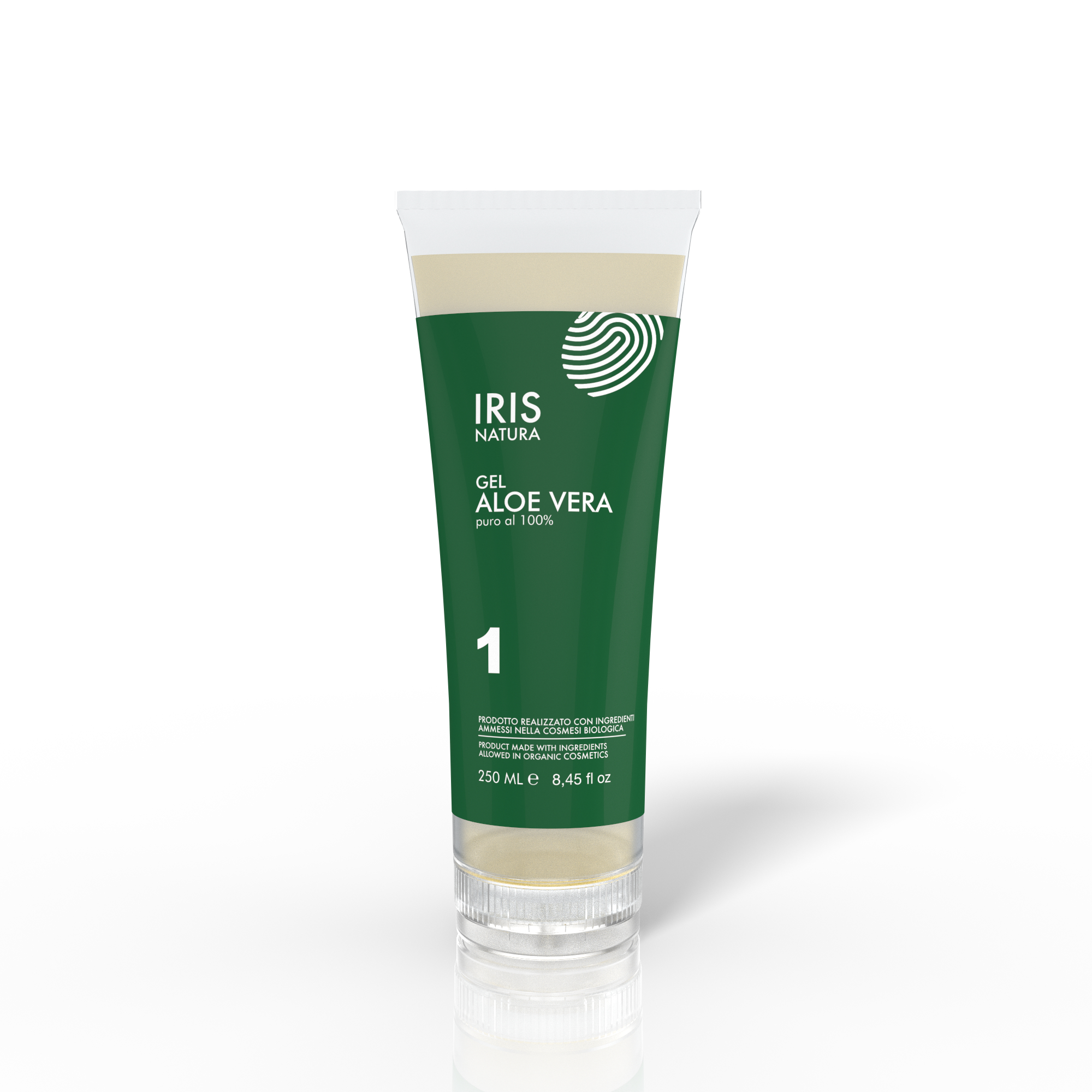 gel al puro estratto di aloe vera 250ml