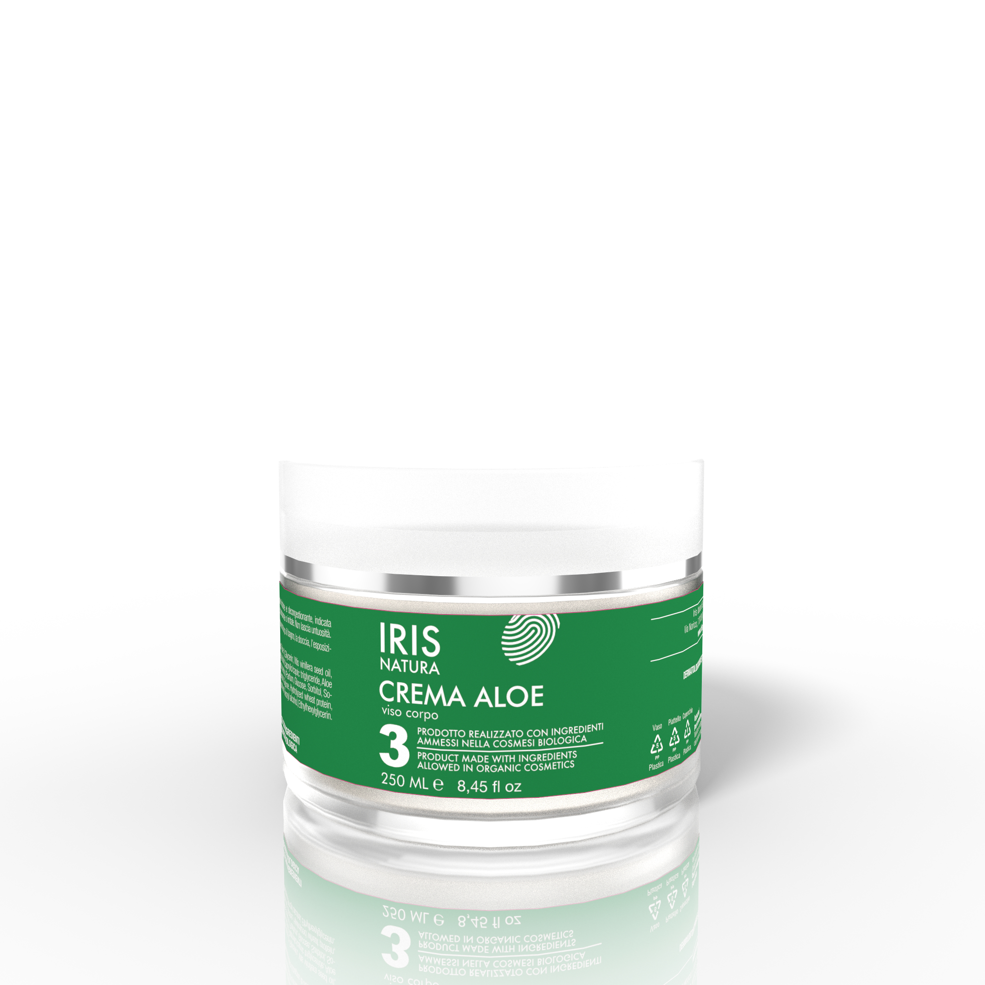 crema aloe vera viso e corpo 250ml