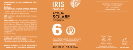 acqua solare rinfrescante 400ml