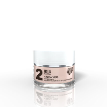 crema viso al cioccolato e acido ialuronico ai 5 pesi molecolari 50 ml