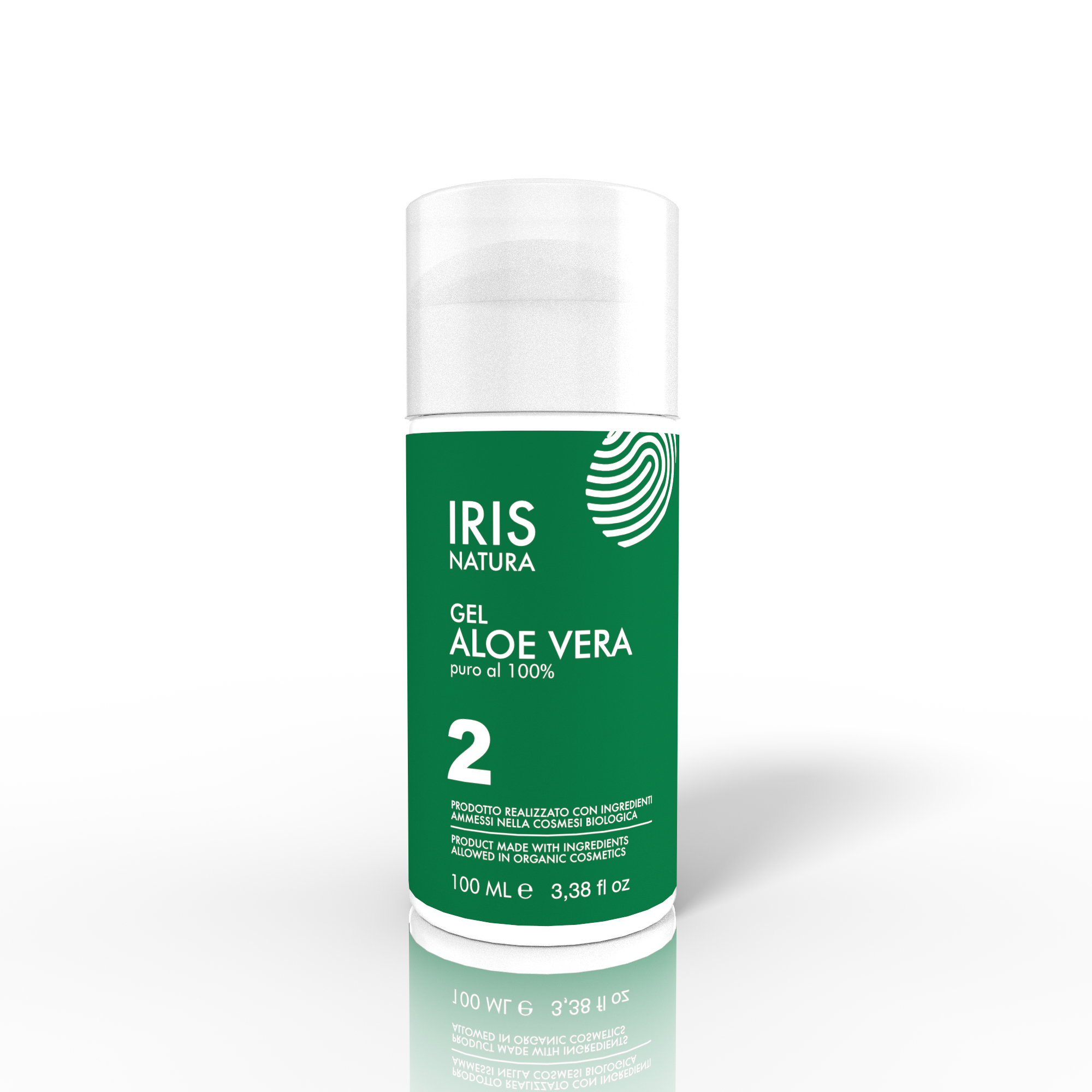 gel al puro estratto di aloe vera 100ml