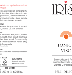 tonico viso con aloe, vitamina c, elicrisio, camomilla e acido ialuronico