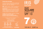 olio solare capelli spf 10